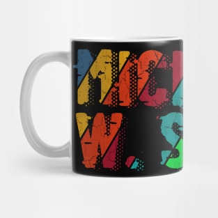 vintage color Michael W. Smith Mug